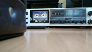 Маяк 240С-1 Запись и воспроизведение после ремонта и настройки АЧХ.