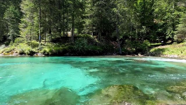 Звуки текущей воды в реке для медитации и расслабления