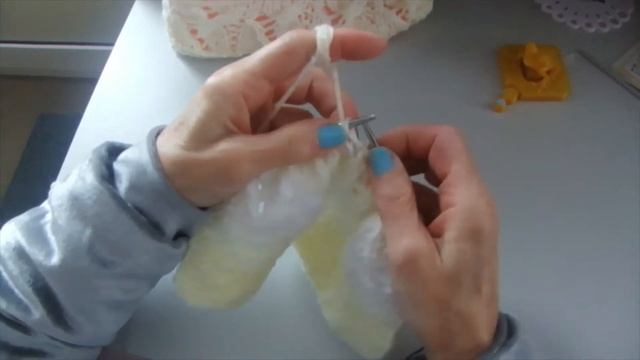 МК НАРЯДНЫЕ АЖУРНЫЕ СЛЕДОЧКИ ТАПОЧКИ НА 2 СПИЦАХ БЕЗ ШВА НА ПОДОШВЕ ЛЕГКО "TERRACE"! | HONEY AND AN