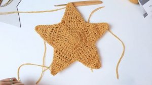 How to crochet star tree topper! Crochet Christmas Decorations ?