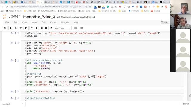 DiSC Intermediate Python for Data Analysis and Visualization - lesson 3