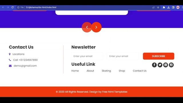 Free gaming website html css javascript | gaming website source code | gaming template @rjksharma