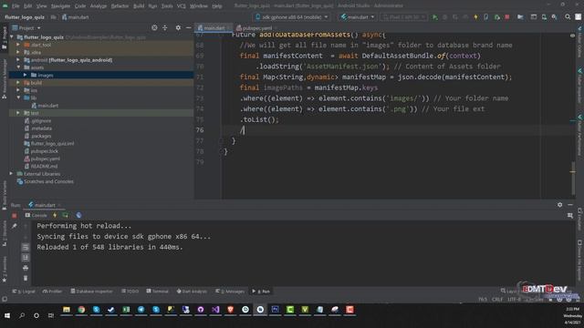 Flutter Tutorial - LOGO Quiz App #1