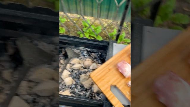 Куриные ножки барбекю в беконе