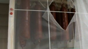 Колбаса сыровяленая из свинины и говядины