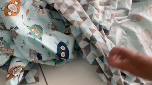 Шью детские наволочку и пододеяльник+швейные лайфхаки