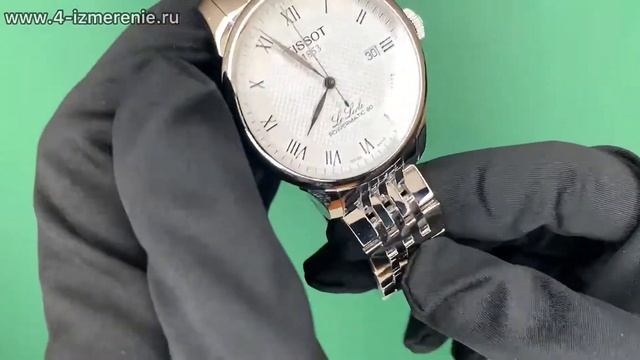 Обзор 4 Измерение Tissot Le Locle Powermatic 80 T006.407.11.033.00 смотреть онлайн