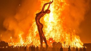 Burning man by nigth 2017