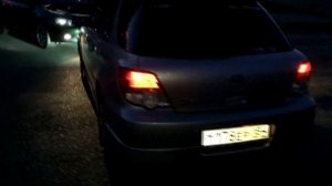 Subaru impreza WRX разгон  до 100