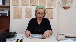 Кружок "Выжигание" - педагог Орсханова Малика