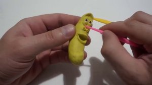 Как слепить червяка с мультика# Ларва.
