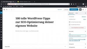 Projecter Workshop: Wordpress SEO - Wie man WordPress für Google optimiert