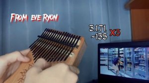 Surf Curse - Freaks (kalimba cover with tabs) #cover #калимба #kalimba #freaks #strangerthings #таб