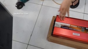 Test Inverter 24v 2000w - Thử công suất kích điện 24v 1000w chạy máy cắt, máy cưa, cực kì khỏe