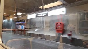 Sweden, Stockholm : Subway ride from Kungsträdgården to Kista