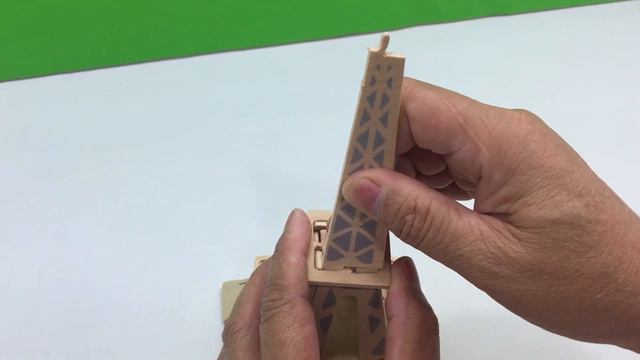 DIY Miniature Eiffel Tower ~ 3D Wooden Puzzle смотреть онлайн