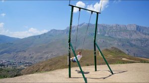 Северная Осетия: башня Курта и Тага, качели по пути в Верхний Фиагдон из Даргавса