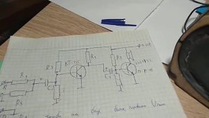 Простой УНЧ на 2-х транзисторах