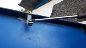 Автоматические раздвижные ворота в гараже своими руками