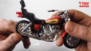 Про МАШИНКИ. Модель мотоцикла Ямаха Yamaha VX 1000 Virago масштаб 1/18.