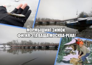 Мормышинг зимой. Фигня эта ваша Москва-река!