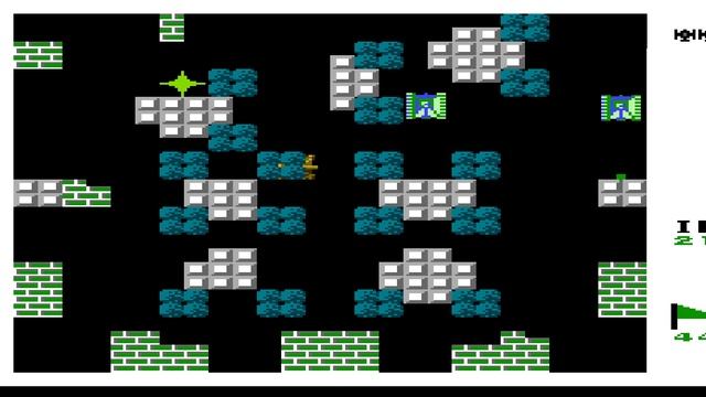 Battle city пасхалка. Карта 44 уровня в батл Сити. Фото какую карту можно построить в Battle City. NES битнап на роликах.