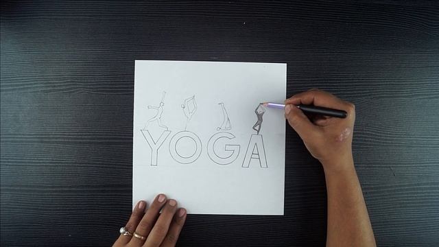 Yoga Day Drawing Step By Step // National Yoga Day Drawing // Step By Step // Pencil Sketching смотреть онлайн
