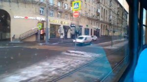 Поездка на трамвае татра Т3 СМЕ 1339+1340 Временный маршрут 26 Черёмушки - м. Университет Ч.2 Москв
