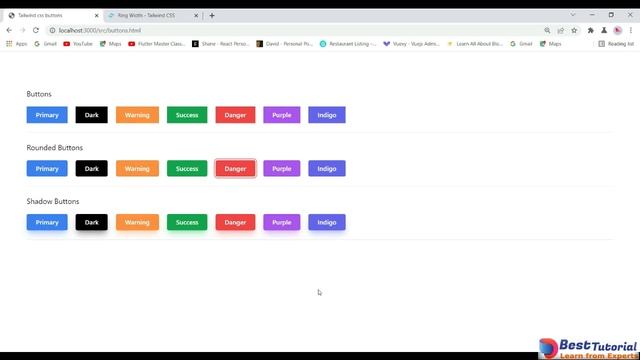 Tailwind CSS Tutorial #tailwindcss