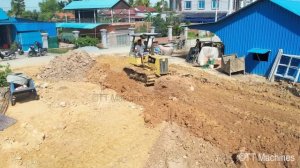 Full Videos Fill The Soil In The Fence By Operator Skills Miniature Dozer Pushing Soil & Trucks 5To