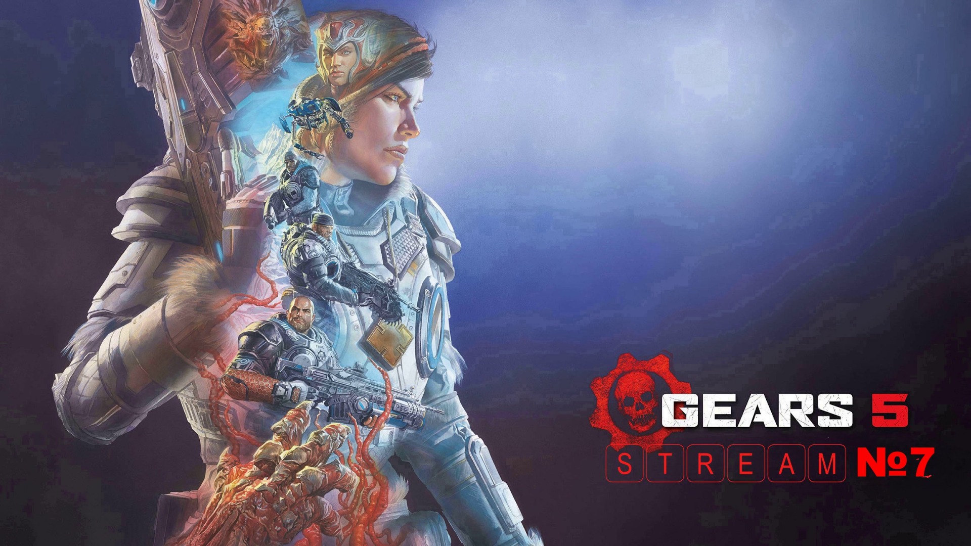 Игры   стрим  GEARS 5