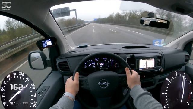 2019 Opel Vivaro C - Autobahn Top Speed Drive POV смотреть онлайн