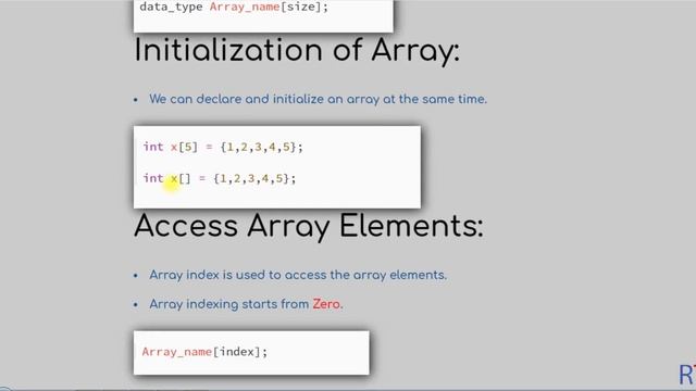 #48 Array in C++ | Declaration & Initialization of Array