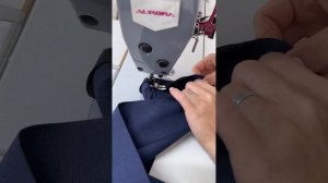 Как аккуратно подшить брюки без оверлока с брючной лентой