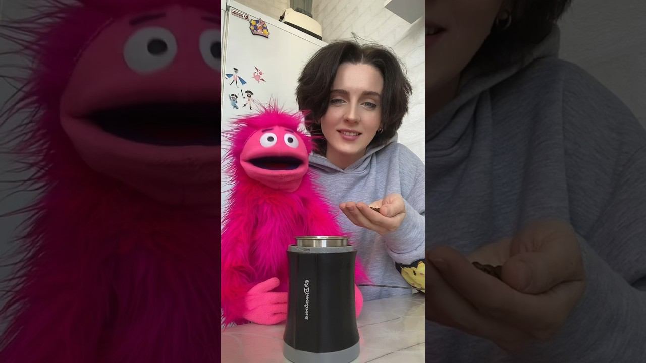 КОФЕМОЛКА ☕️ #чревовещатель #чревовещание #youtubeshorts #puppeteer #театркукол #puppet #shorts
