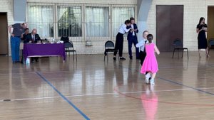 Турнир по бальным 6 лет самба