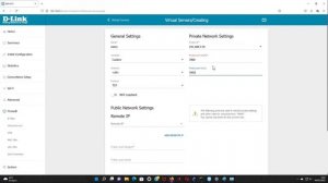 Dlink DIR615T Port forwarding