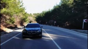 BMW f10 523i 204л/с. Сняли пробный клип