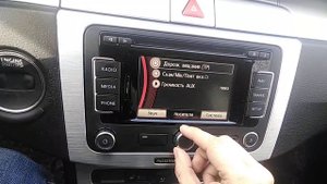 RNS 315 штатная магнитола Тигуан