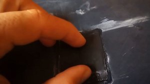 Как я заклеил матрас Intex