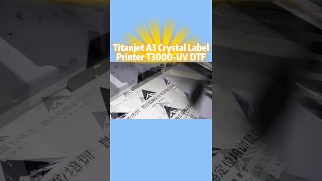 16 Years Manufacturer A3 UV DTF Printer CMYKW Varnish UV Inks Direct Print.