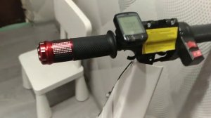 Самокат из гироскутера 36 км/ч