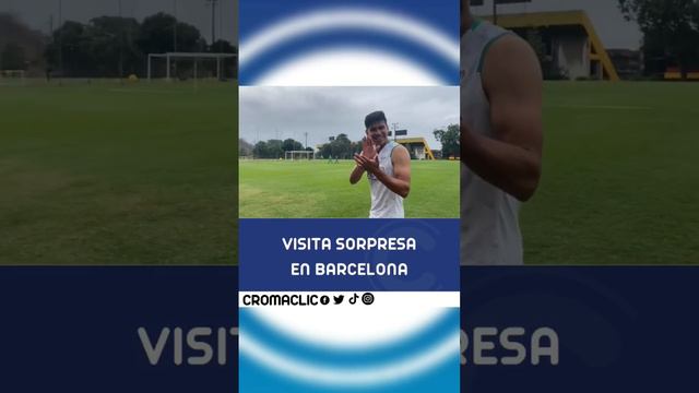 🤯 EL DEFENSA XAVIER ARREAGA REGRESÓ Y ENTRENA EN BARCELONASC #cromaclic #barcelonasc #viral