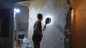 СтроюСам. Поженил бытовой пылесос и шлифмашинку "жираф".