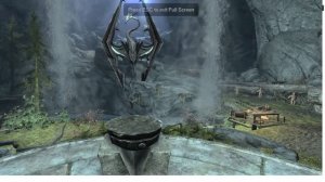 HOW TO FIX FULL SCREEN ON SKYRIM VR (PC VIEW)