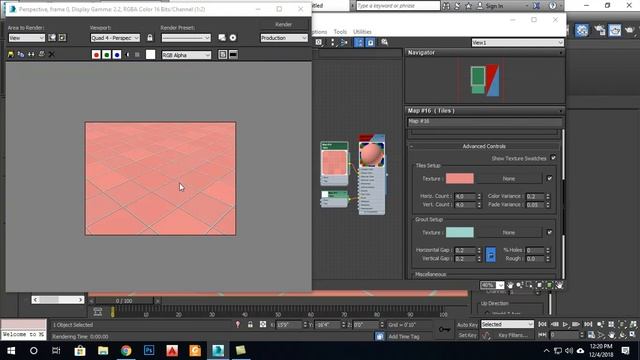 Tiles in 3ds Max using tile map смотреть онлайн