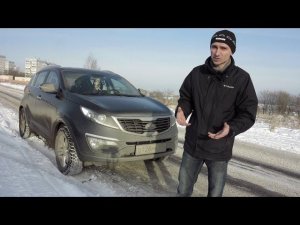 Честный тест драйв KIA SPORTAGE 3(разгон до 100км/ч)