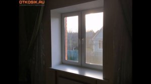 Отделка откосов пластиковых окон