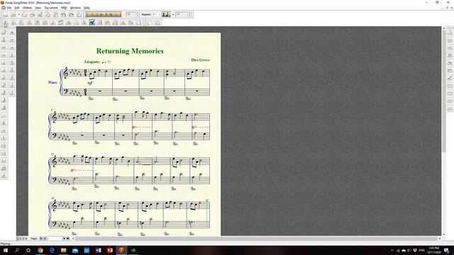 Mystery Case Files: Dire Grove--Returning Memories (sheet music) смотреть онлайн