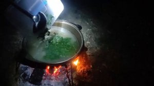 уха из головы сома на рыбалке